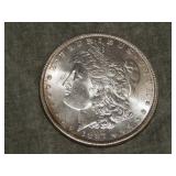1887 P Morgan SILVER Dollar UNC to me U Grade