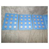 36 Diff. Washington 90% Silver Quarters in book