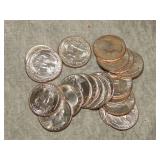 22 UNCIRCULATED 1969 D Quarters