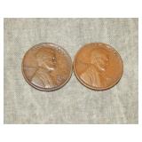 1910 S & 1911 S Lincoln Cents