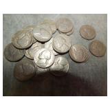 (20) 1939 S Jefferson Nickels