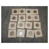 16 Standing Liberty SILVER Quarters good dates
