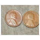Pair of 1913 S Lincoln Cent one is VF or better