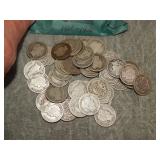 50 Barber 90% SILVER Dimes 1910-1916