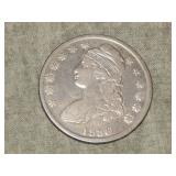 1836 Capped Bust Half Dollar NICE coin !!