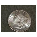 1904 O Morgan SILVER Dollar UNC to me U Grade