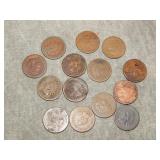 14 Indian Head Cents