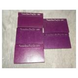 1984, 85, 86, 87, 88 Proof Sets