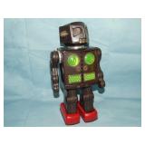 ATTACKING MARTIAN ROBOT TOY All Metal Horikawa