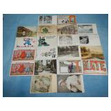 (20) c. 1904-09 ASSORTED/COMEDIC Postcards