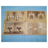 (4) IOLA KANSAS Late 1800's Stereoview Card