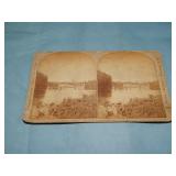 Steamboat CHAUTAUQUA LAKE Late 1800's Stereoview