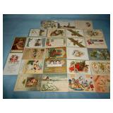 (25) c.1908-13 CHRISTMAS GREETING Postcards