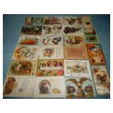 (21) c.1907-16 THANKSGIVING GREETING Postcards