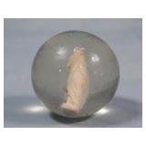 Antique c. 1880's PARROT Sulfide Marble 1.371'