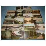 (22) Vtg 1900's Antique Scenic  Postcards