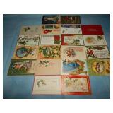 (20) Early 1900's CHRISTMAS GREETING Postcards