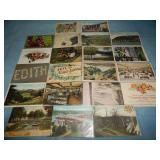 (21) c.1907-09 Vintage ASSORTED Postcards