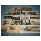 (19) c.1906-07 Vintage ASSORTED Postcards