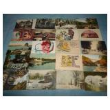(20) c.1907-13 Vintage ASSORTED Postcards