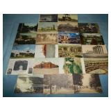 (21) c.1908-12 ASSORTED/LANDMARKS Postcards