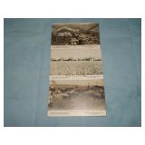 (3) Vtg Real Photograph GRANT COUNTY Postcards