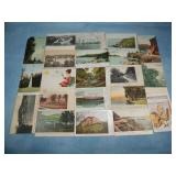 (21) Early 1900's ASSORTED Postcards