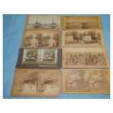 (8) HISTORICAL NORTHEASTERN Stereoview Cards