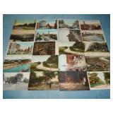 (20) early 1900's Street & city view Postcards