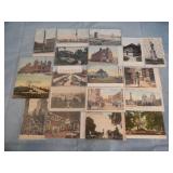 (19) ANTIQUE c. 1904-17 MONUMENT Postcards