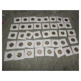 40 Buffalo Nickels all 1936