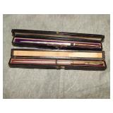 Pair of Antique Todd Maybie MOP Dip Pens w/boxes