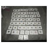 50 Roosevelt SILVER Dimes 1960-62