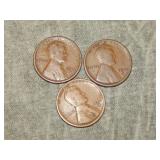 1912 S, 13 S & 14 S Lincoln Cents