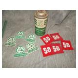 OLD Cities Service Can & Attendent Patches