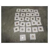 27 Barber SILVER Dimes