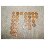 Lincoln S mint cents 1920-1929