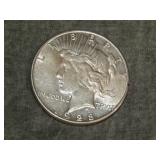 1928 S Peace SILVER Dollar NICE !!