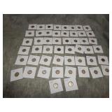 50 Mercury SILVER Dimes all 1942