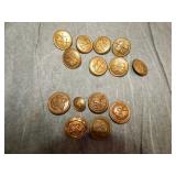 OLD Navy Medical Officer & reg. Navy Buttons