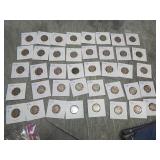 40 Buffalo Nickels all 1936