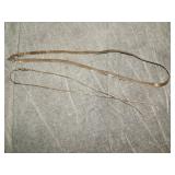 Pair of STERLING Silver Necklaces .47 Troy Ounces