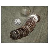 Roll of 20 PROOF 1971 Half Dollars