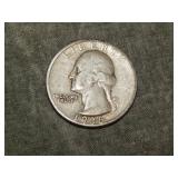1936 D Washingon Quarter VF/XF to me U grade