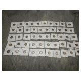 50 Roosevelt 90% SILVER Dimes 1953-54