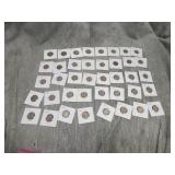 40 Buffalo Nickels all 1928