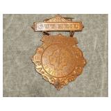1893 Gymnastics Pin from Wisconsin