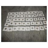 50 Roosevelt 90% SILVER Dimes 1962-63