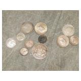 Australia & Columbia SILVER Coins 1.37 Troy Ounces