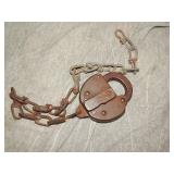 Antique Switch Lock for MK&T Railroad